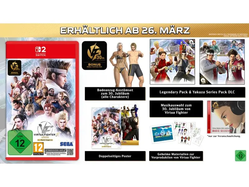 SEGA Virtua Fighter 5 R.E.V.O. World Stage (Game-Key Card)