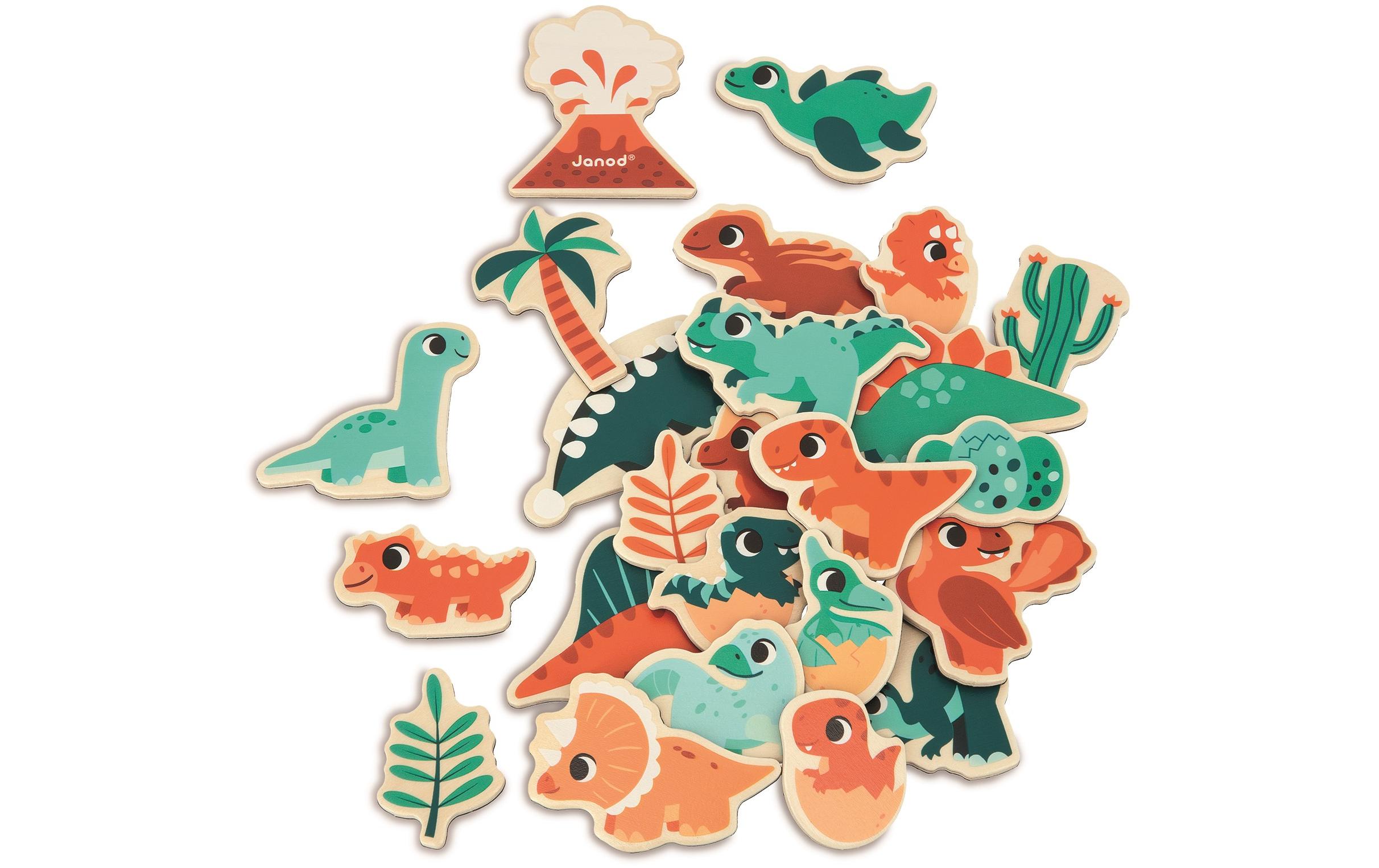 Janod Magnete Dino 24 Stück