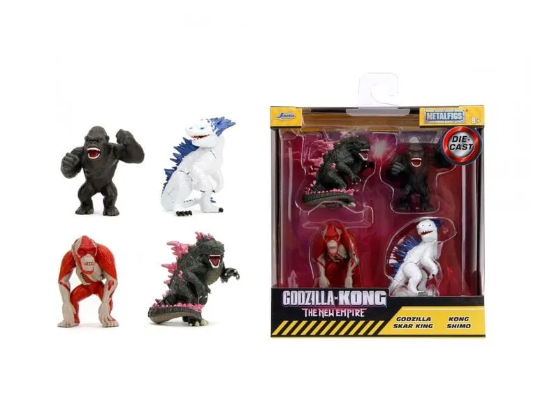 Jada Toys Figur Godzilla 4er Set