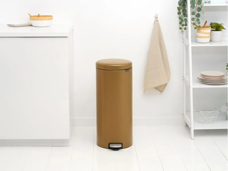 Brabantia Treteimer NewIcon 30 l, Warm Brass