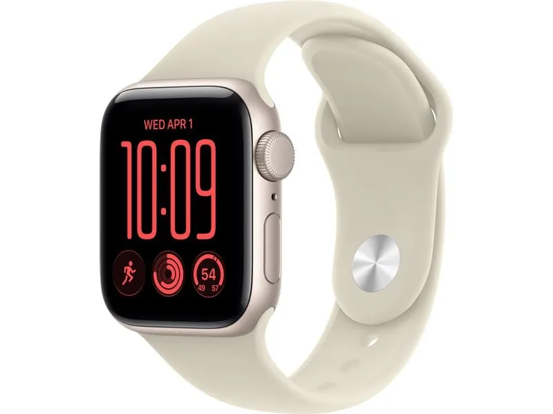 Apple Watch SE 3 40 mm GPS 2026 Starlight Alu, Sand SP Band M/L Apple Watch SE 3 40 mm GPS 2026 Starlight Alu, Sand SP Band M/L