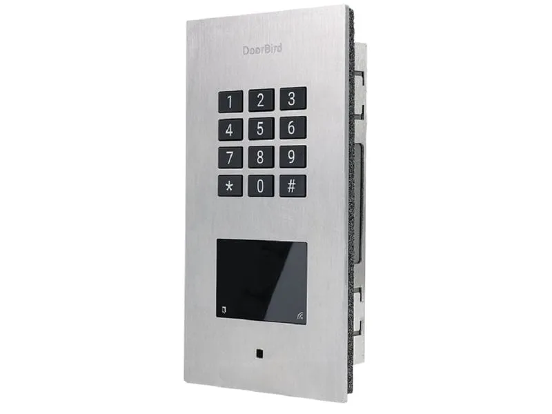 Doorbird Zutrittskontrollsystem A1121 Unterputz PoE-fähig, Edelstahl Doorbird Zutrittskontrollsystem A1121 Unterputz PoE-fähig, Edelstahl