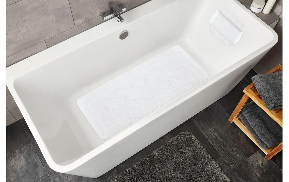Kleine Wolke Badewanneneinlage Arosa 36 x 92 cm, Weiss Kleine Wolke Badewanneneinlage Arosa 36 x 92 cm, Weiss