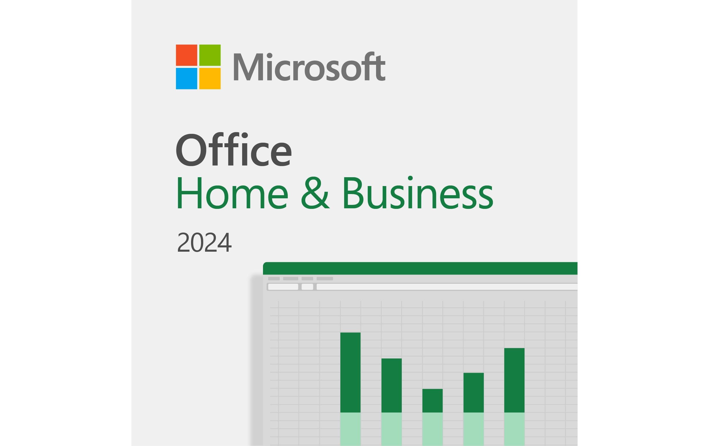Microsoft Office Home & Business 2024 ESD, Vollversion, ML Microsoft Office Home & Business 2024 ESD, Vollversion, ML