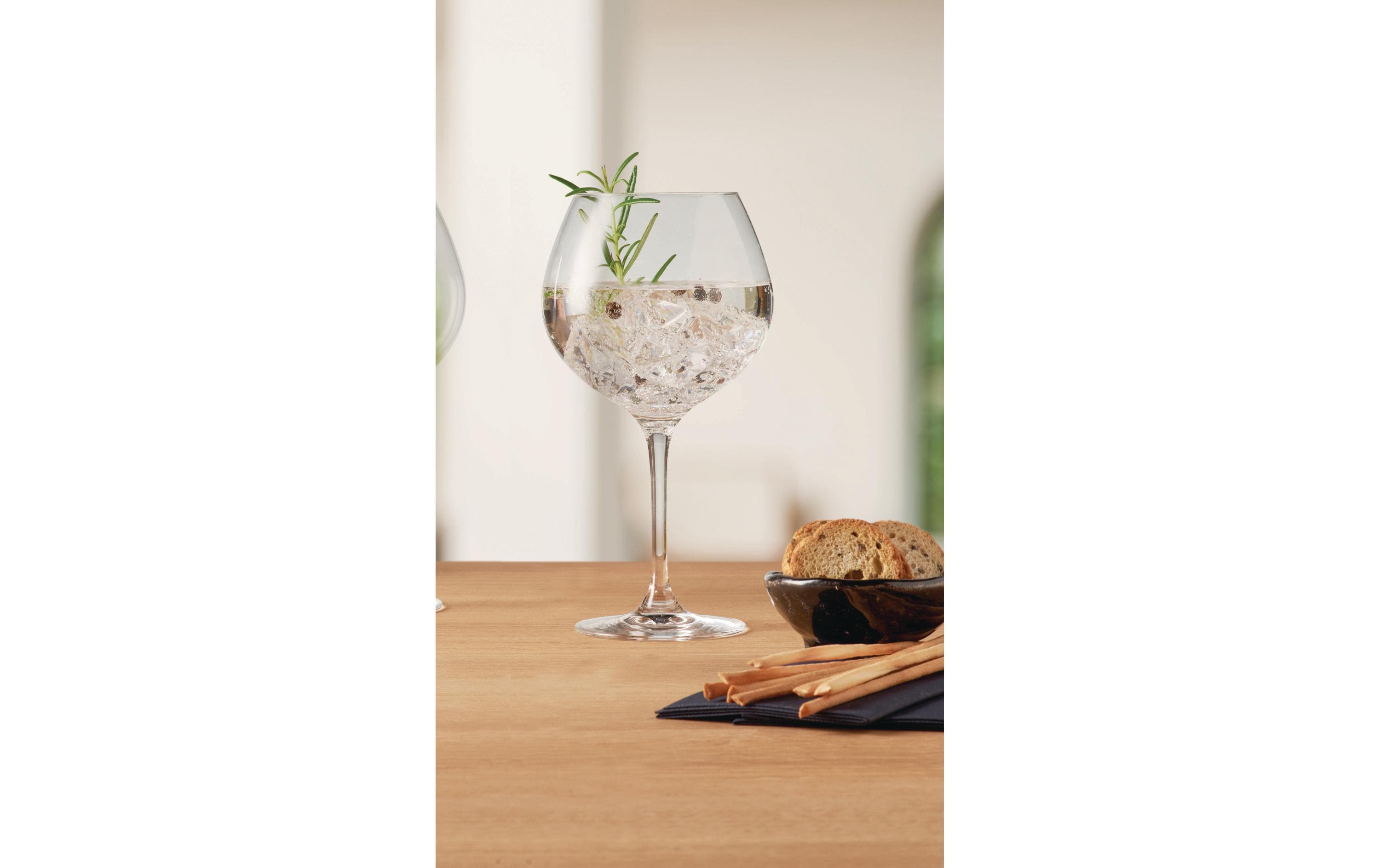 Leonardo Gin Glas Gin 630 ml, 2 Stück, Transparent