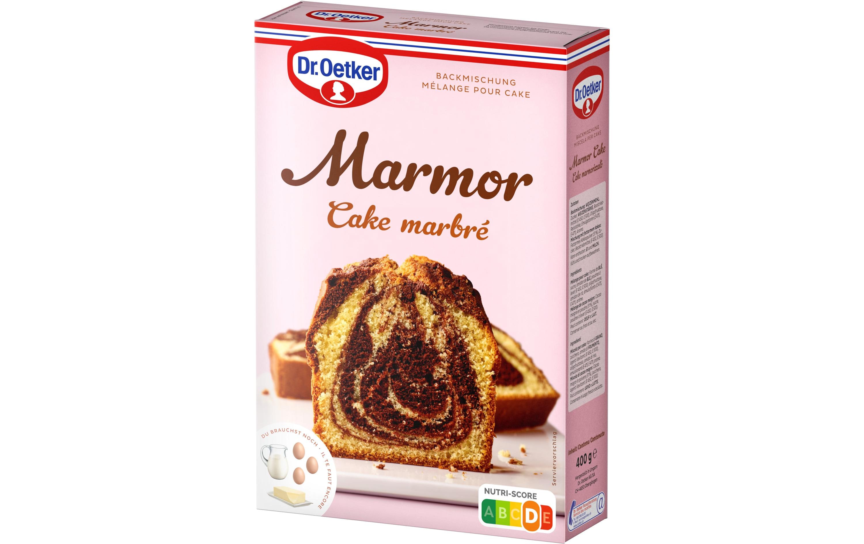 Dr.Oetker Backmischung Marmor Cake 400 g Dr.Oetker Backmischung Marmor Cake 400 g