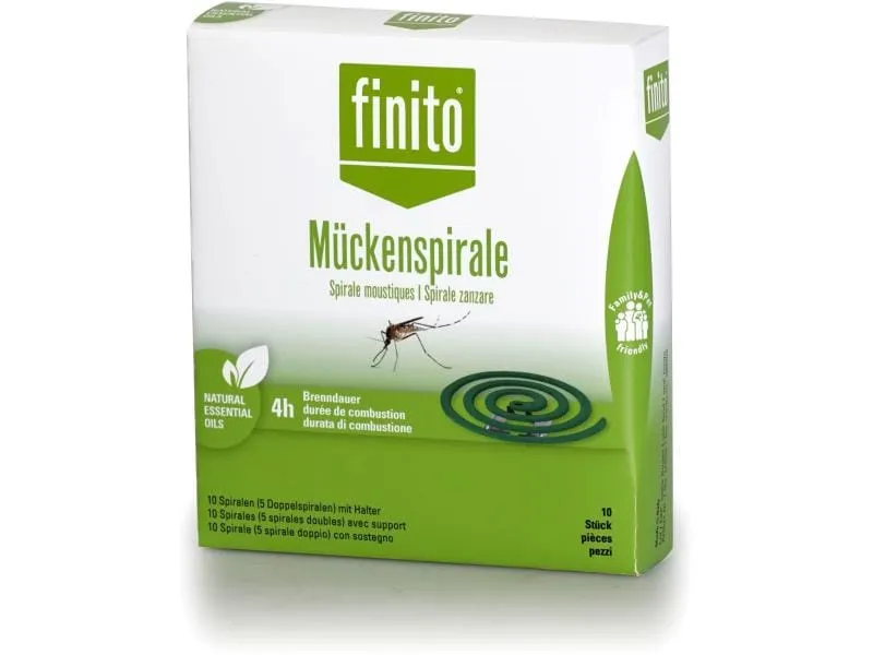 finito green Mückenspirale mit Halter finito green Mückenspirale mit Halter