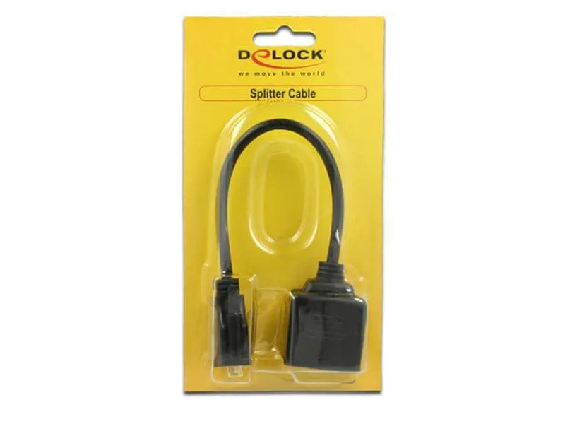 Delock 2-Port Signalsplitter DVI-D - HDMI Delock 2-Port Signalsplitter DVI-D - HDMI