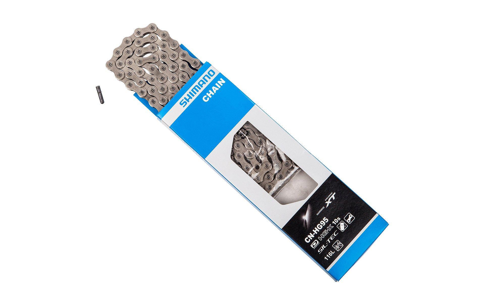 Shimano Velokette CN-HG95, 10-Gang, 116 Glieder Shimano Velokette CN-HG95, 10-Gang, 116 Glieder