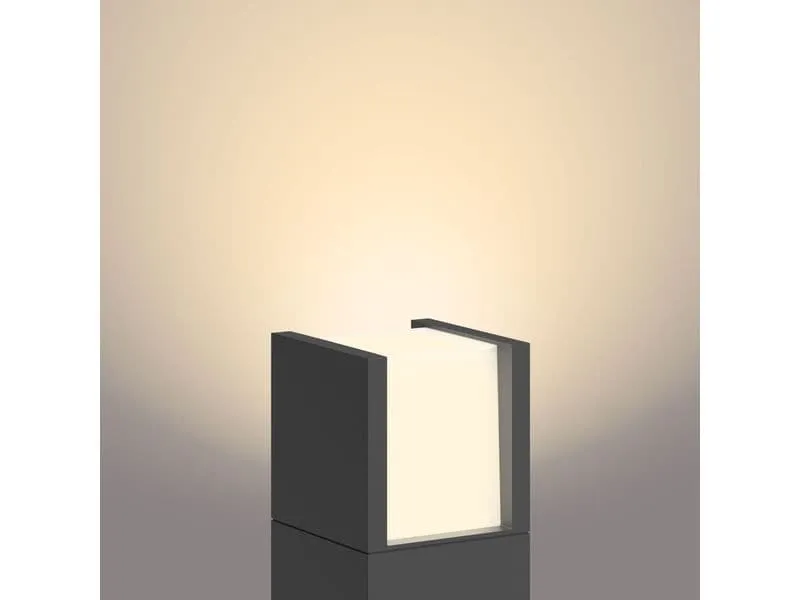 Philips Outdoor Niedervolt Arbour Sockel-Erweiterung 2700K anthrazit