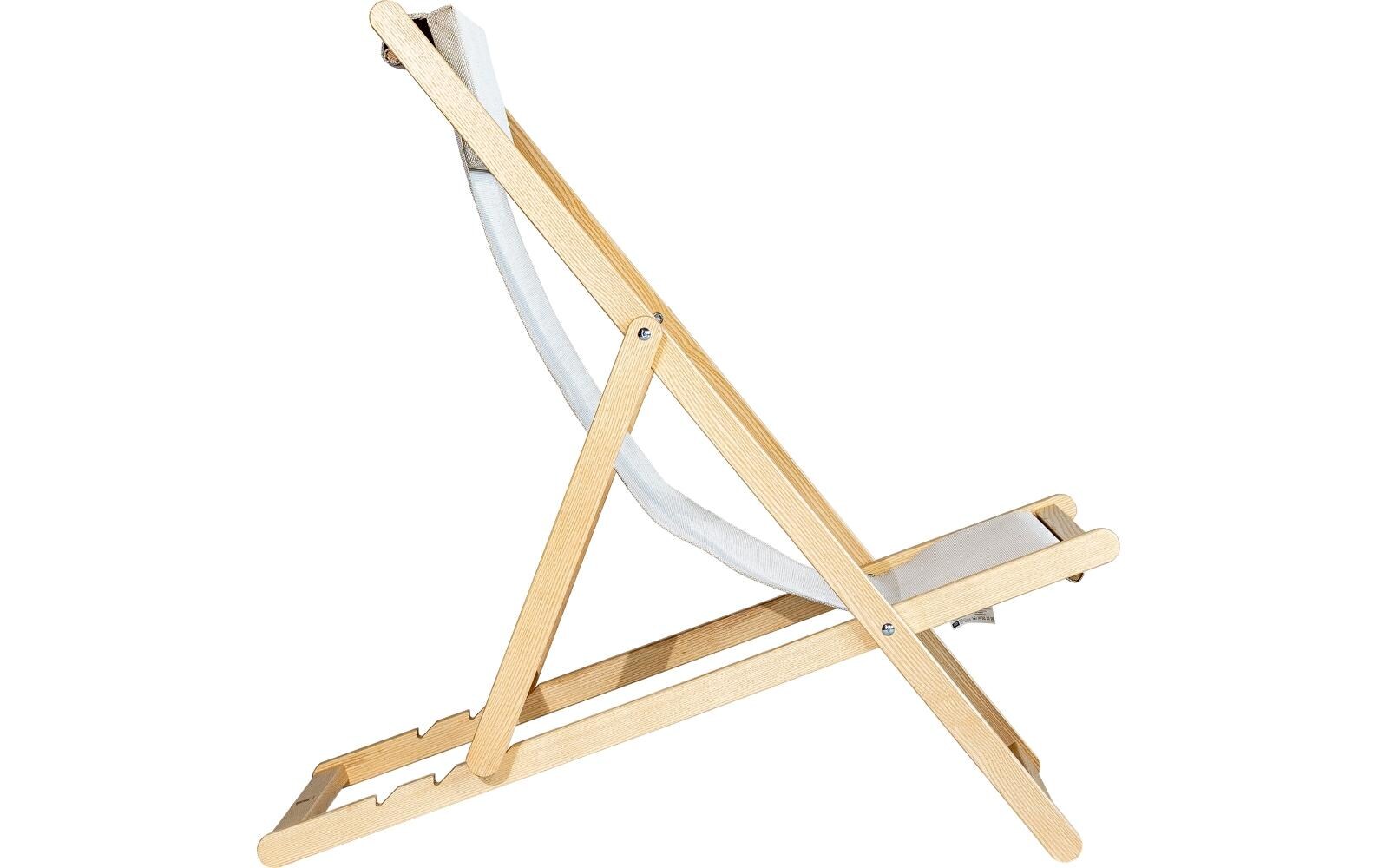 FIAM Liegestuhl Relax Weiss