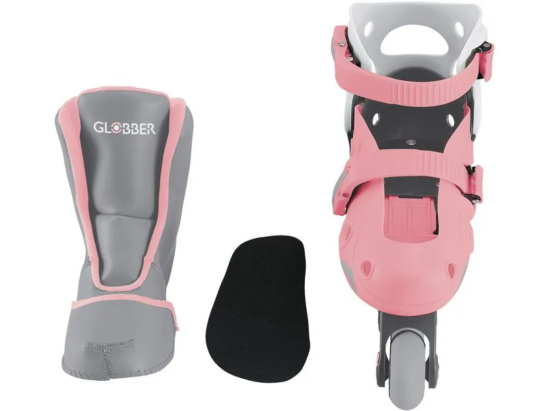 GLOBBER Inline-Skates 2 in 1 Gr. 30-33, Pastel Pink