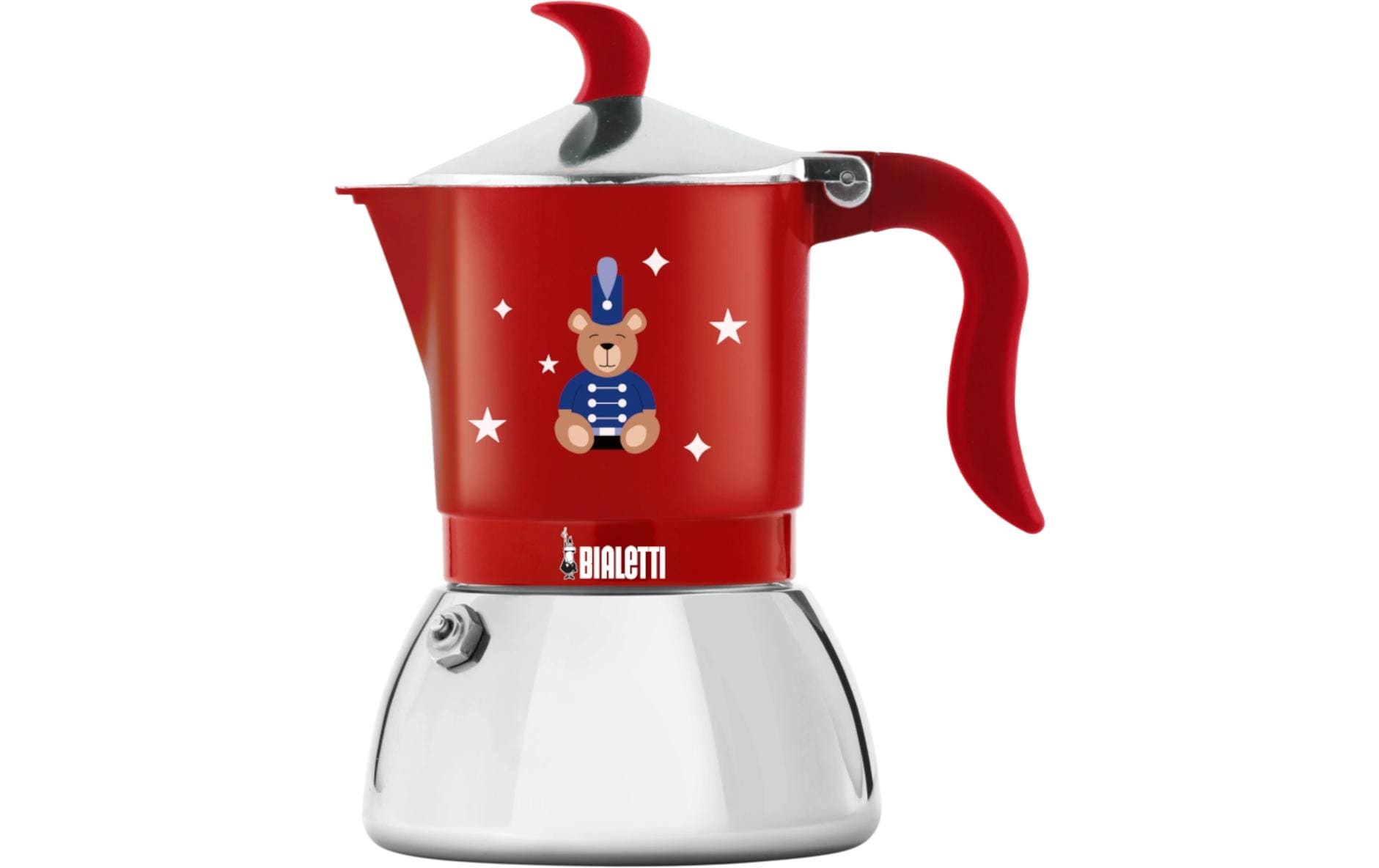 Bialetti Fiamm Ind 2 Tassen, Orsetto Rot