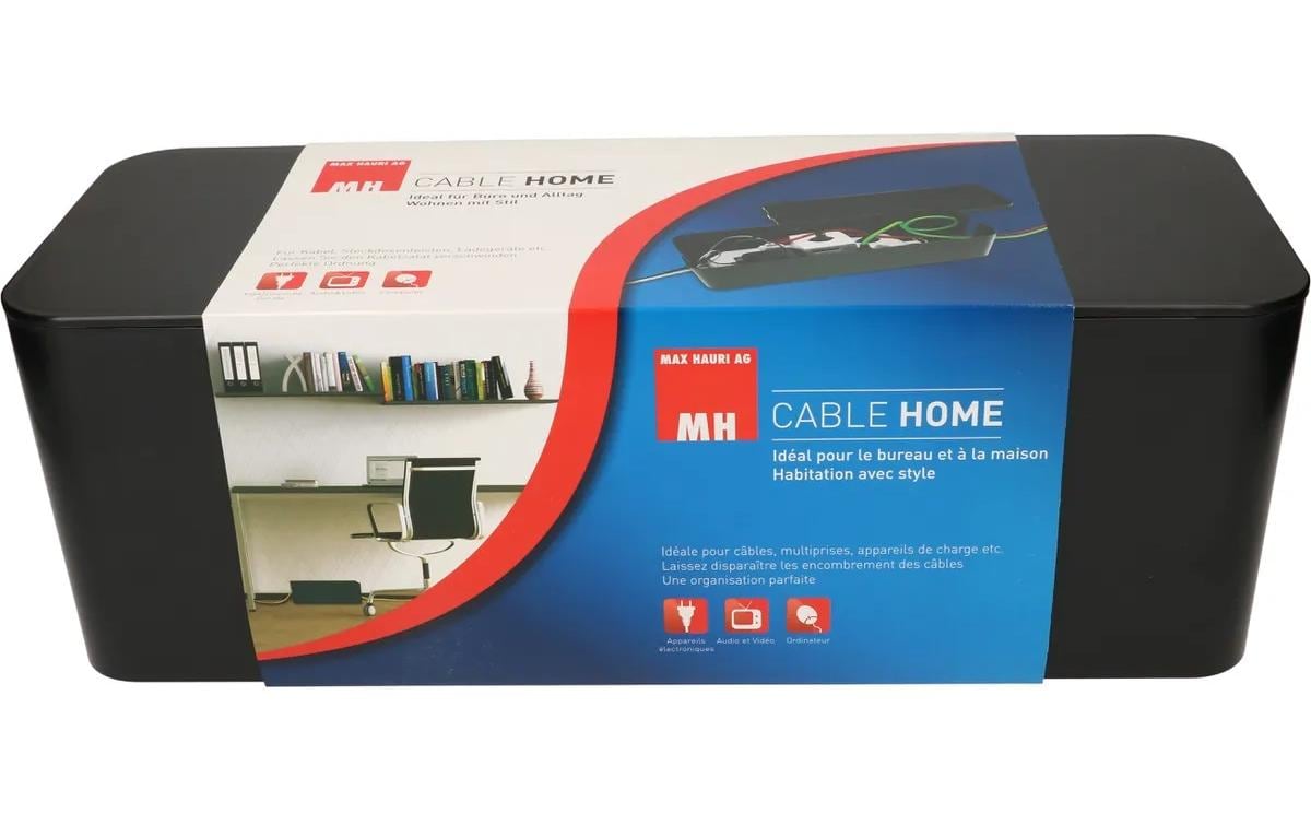 Max Hauri Kabelbox gross Schwarz Max Hauri Kabelbox gross Schwarz