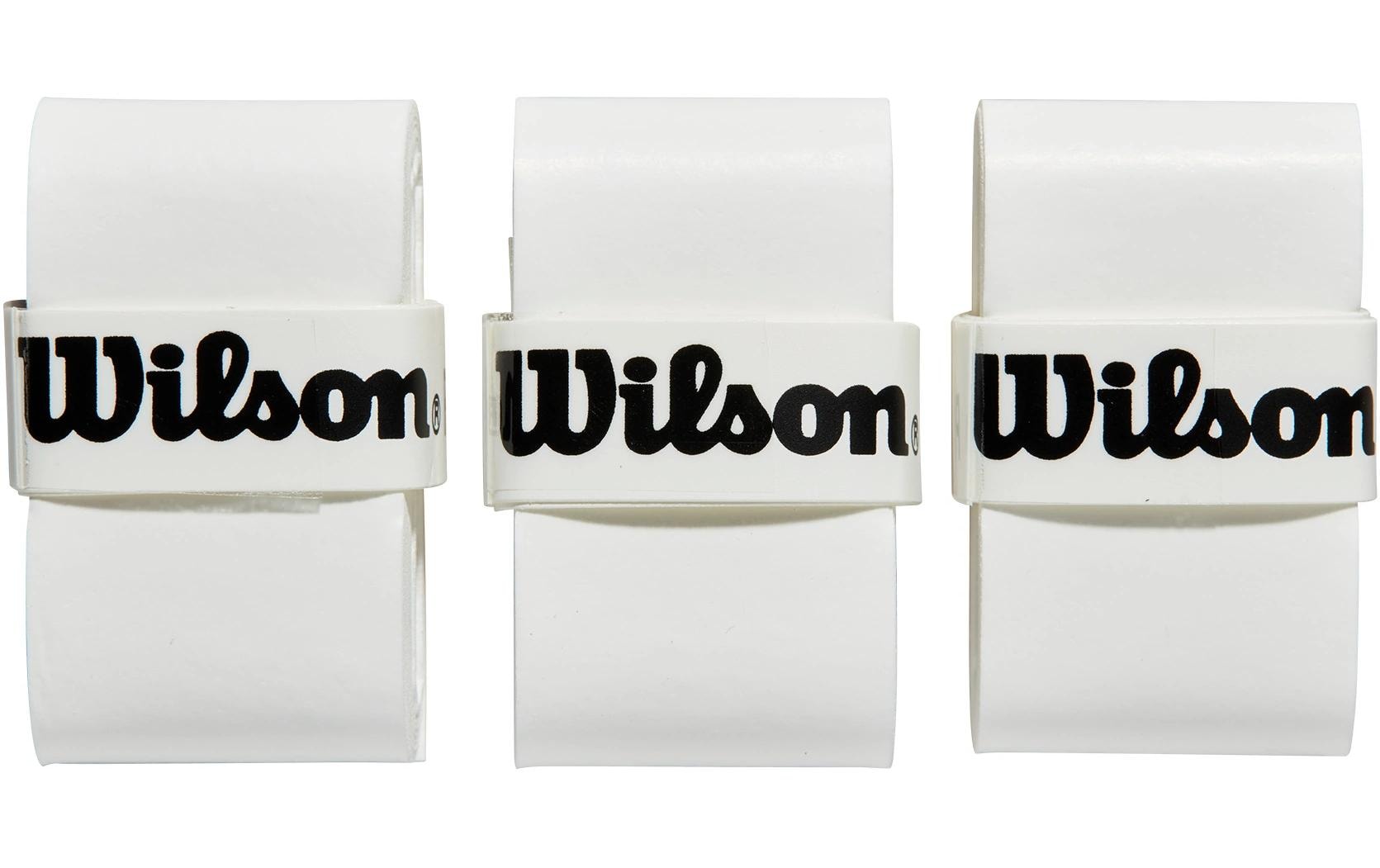 Wilson Padel Girp Pro Overgrip 3er-Pack, Weiss Wilson Padel Girp Pro Overgrip 3er-Pack, Weiss