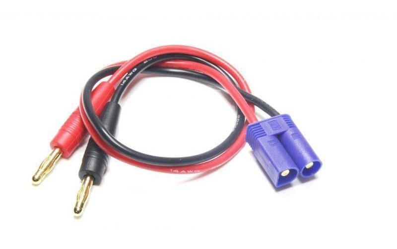 EP Ladekabel 4 mm Bananenstecker zu EC5 EP Ladekabel 4 mm Bananenstecker zu EC5