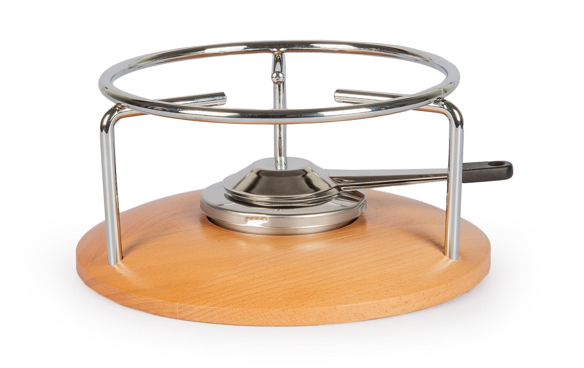 Stöckli Käsefondue-Set Sätnis Classic 8 Teile, Braun/Weiss