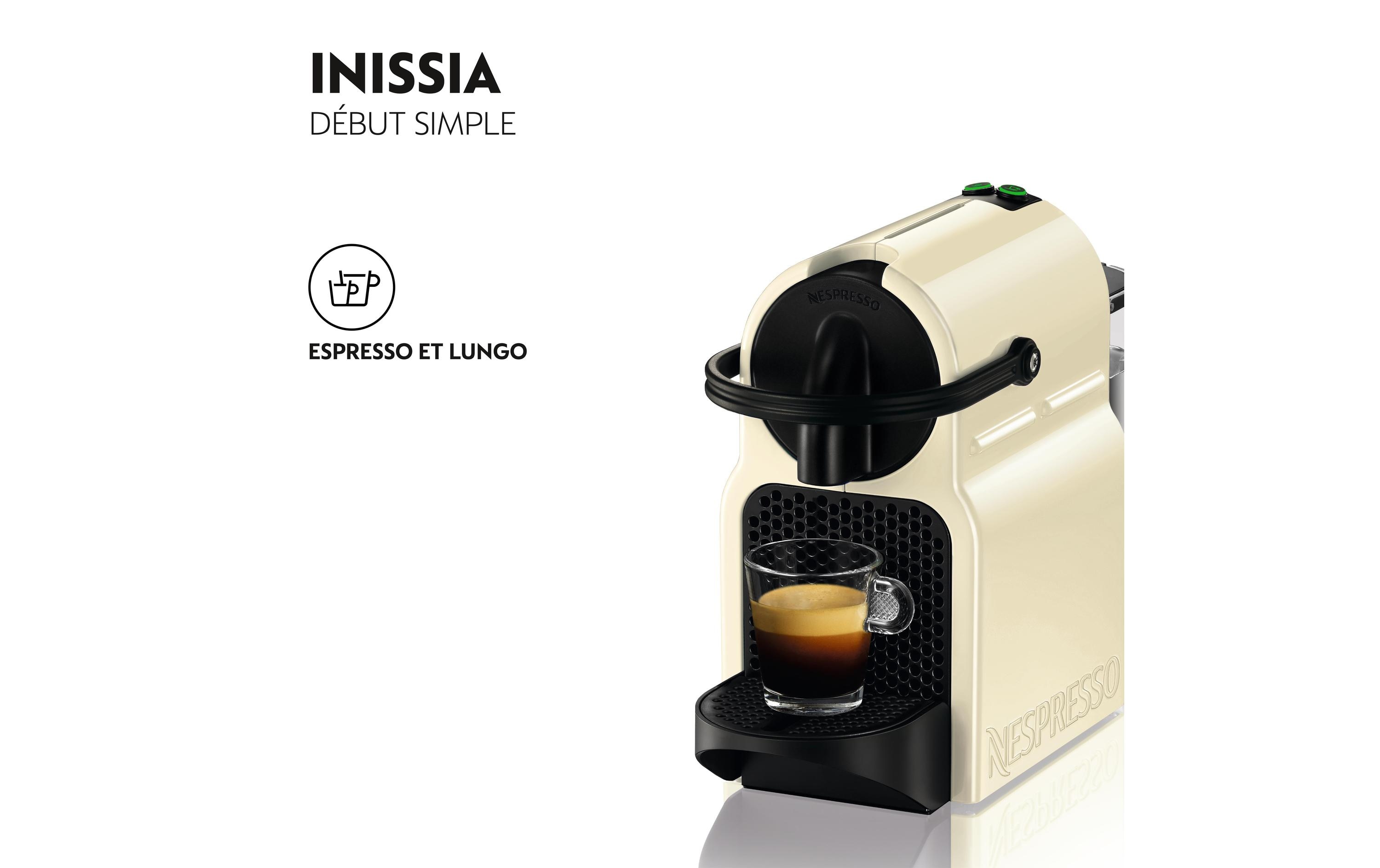 Krups Kaffeemaschine Nespresso Inissia XN1001 Weiss