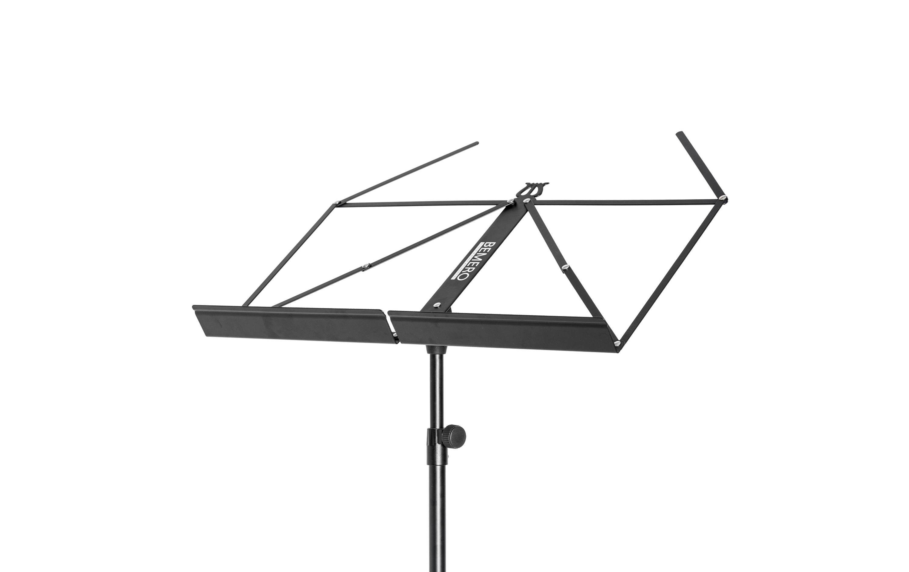 Bemero Notenständer MSS-3095BK schwarz