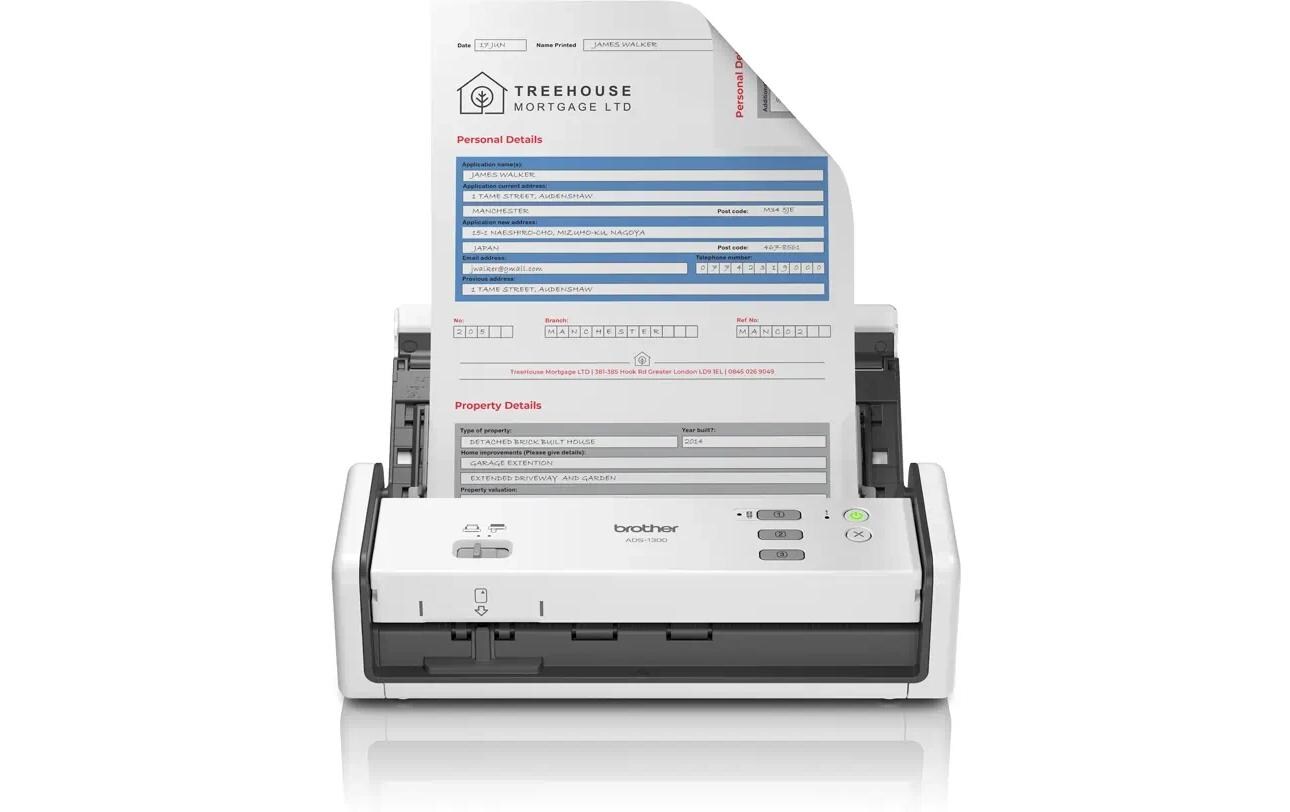 Brother Dokumentenscanner ADS-1800W Brother Dokumentenscanner ADS-1800W