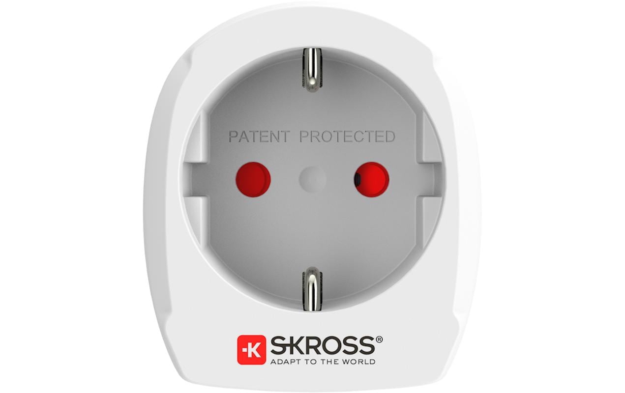 SKROSS Reiseadapter Combo World India