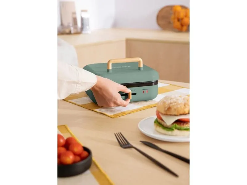 Create Waffeleisen Stone Studio Pro - 180° Salbeigrün
