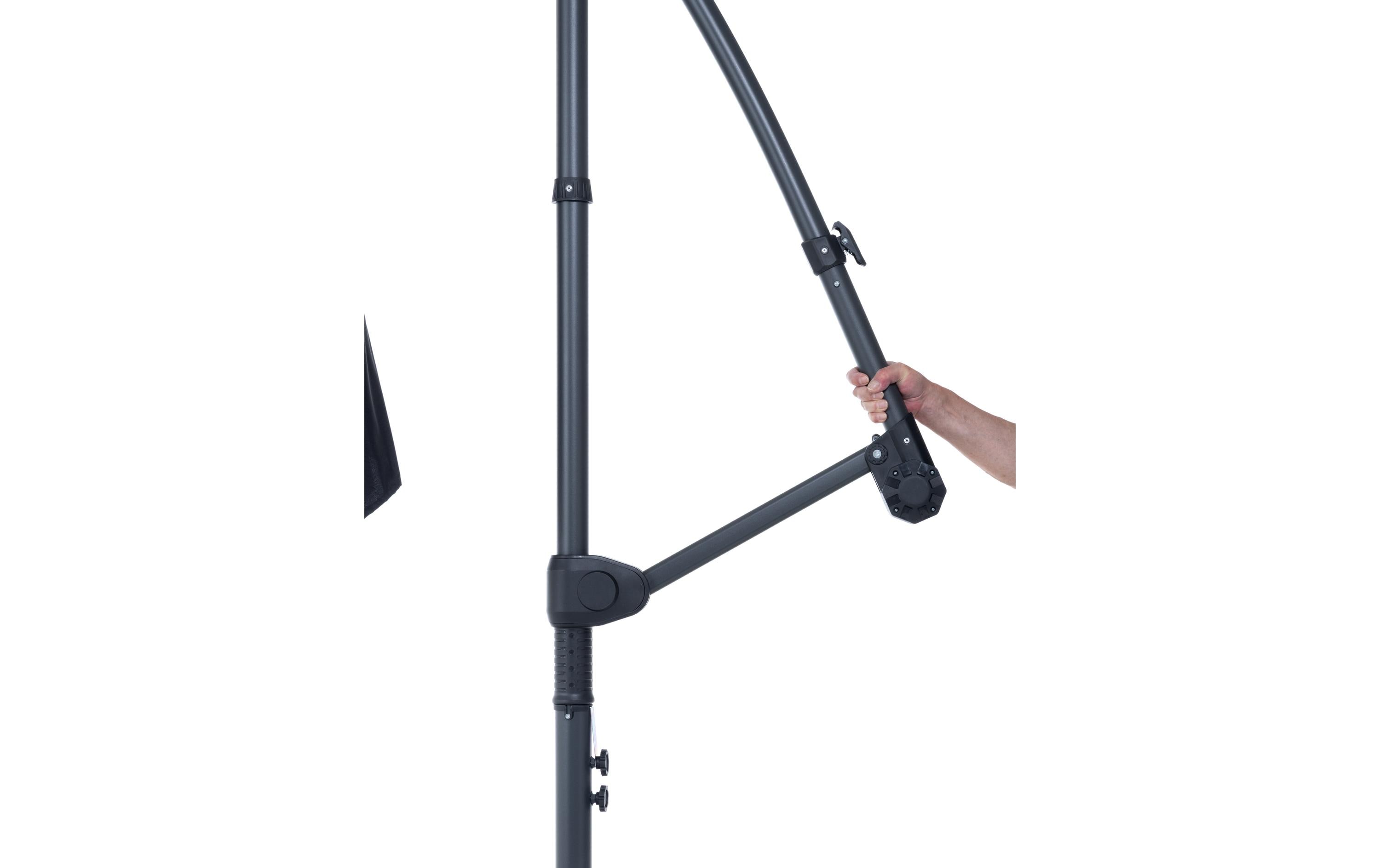 COCON Sonnenschirm TR-018 Ø 300 cm, hängend, Grau