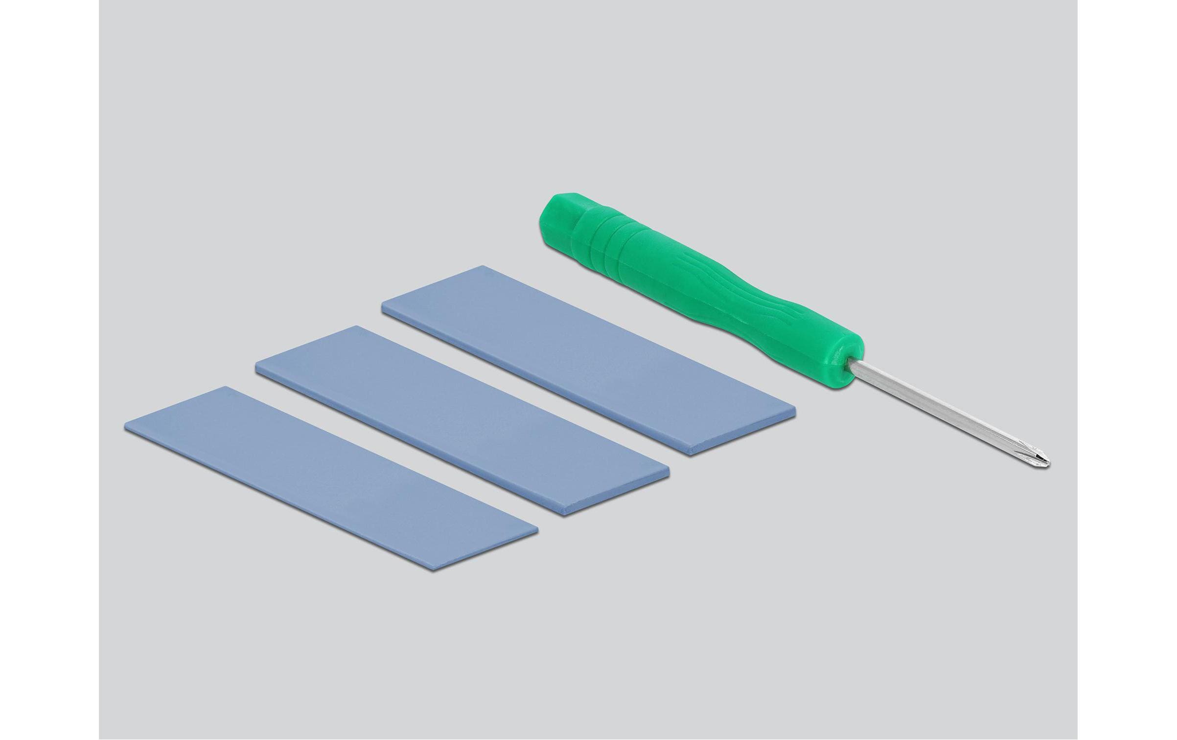 Delock Externes Gehäuse USB-A/C - NVME M.2 SSD Delock Externes Gehäuse USB-A/C - NVME M.2 SSD