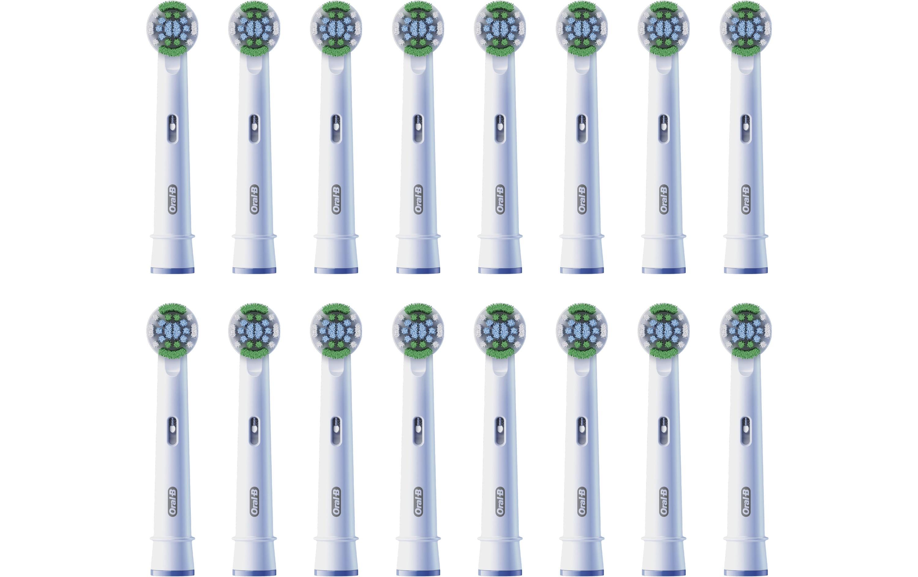 Oral-B Zahnbürstenkopf Precision Clean 16 Stück, Weiss