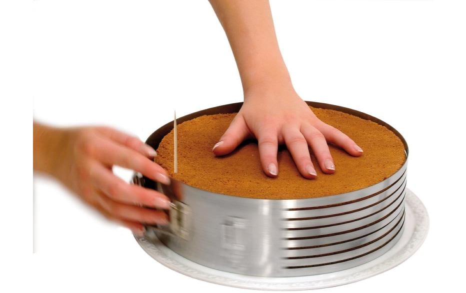 Zenker Tortenbodenschneider Silber