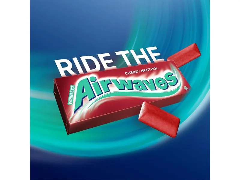 Airwaves Kaugummi Cherry Menthol 30 x 14 g Airwaves Kaugummi Cherry Menthol 30 x 14 g