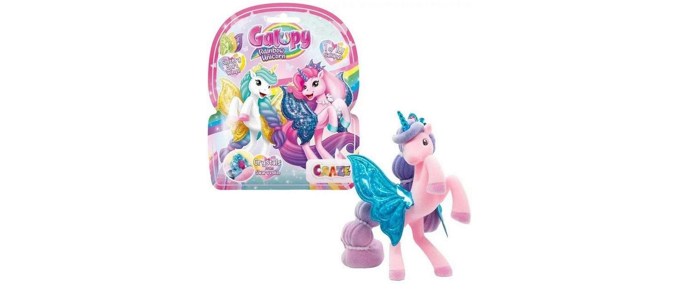 Craze Regenbogen-Einhorn Spielzeugfigur Assortiert