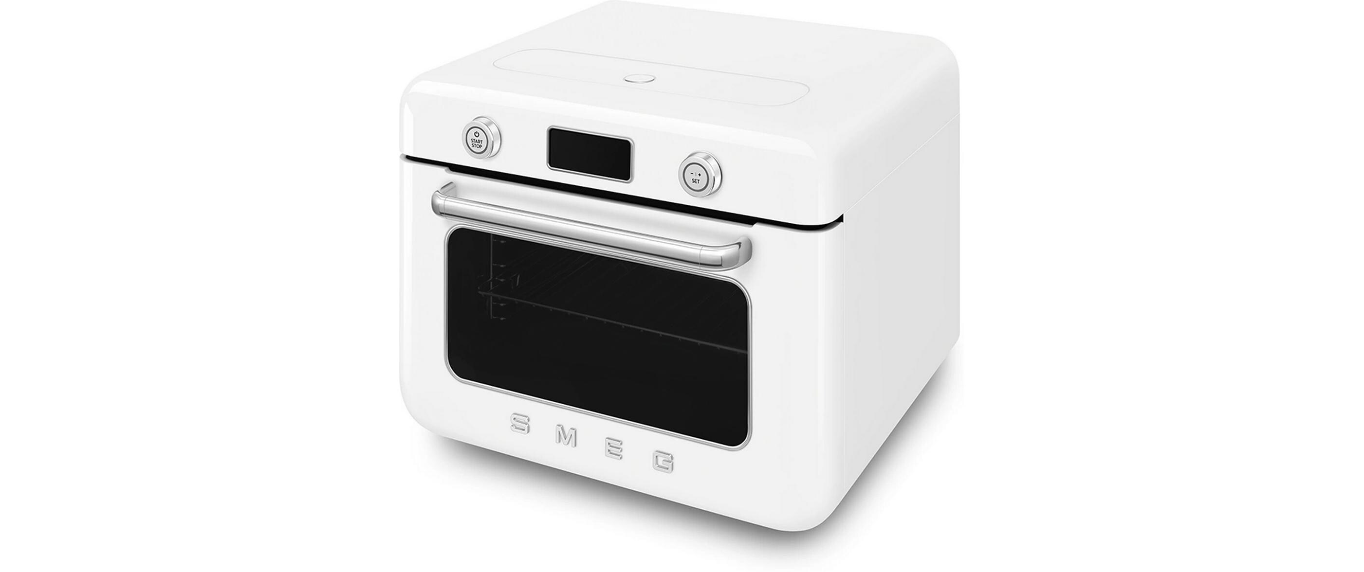 SMEG Dampfbackofen COF01 WhEU Weiss