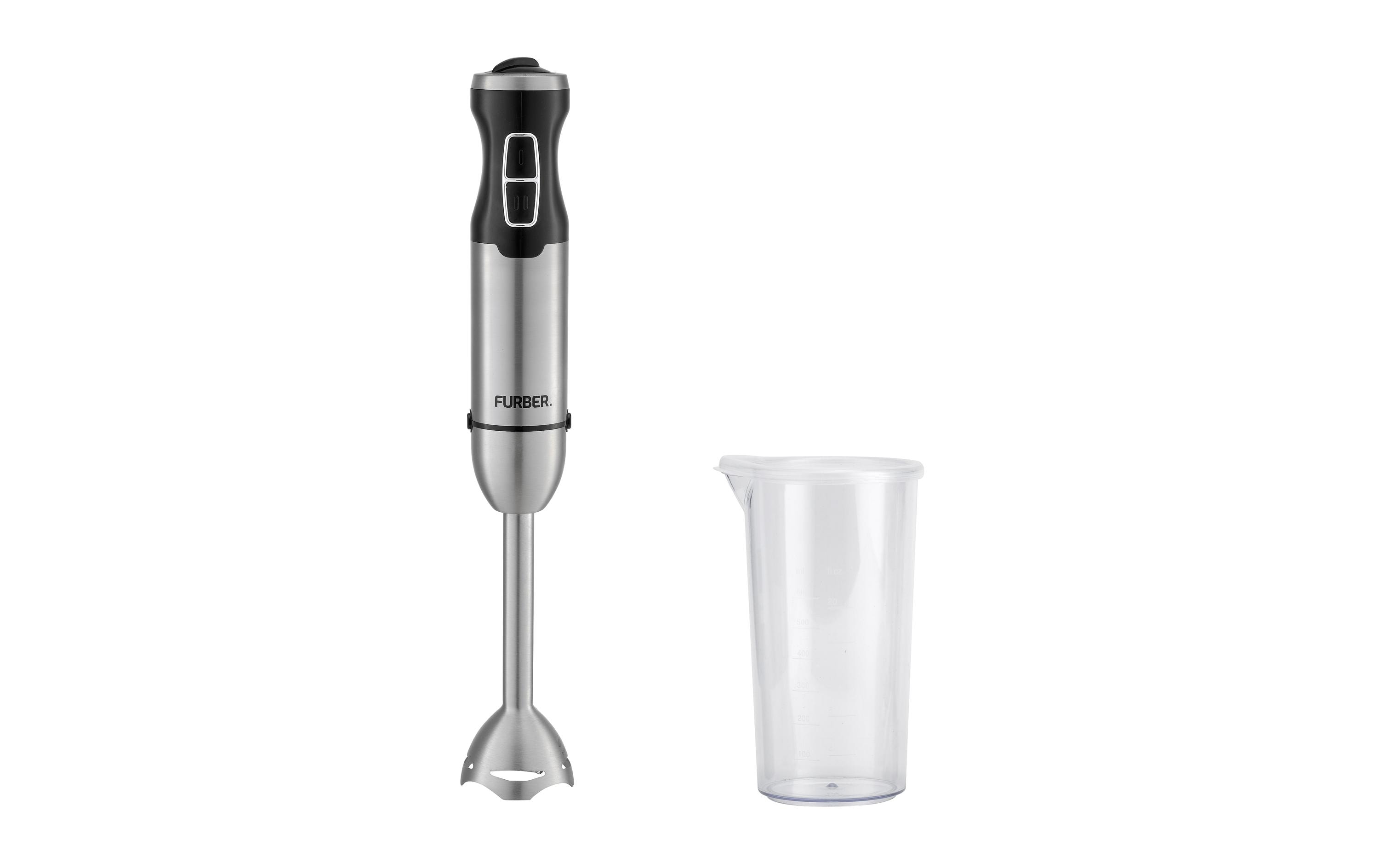 FURBER Stabmixer Pro Edelstahl/Schwarz