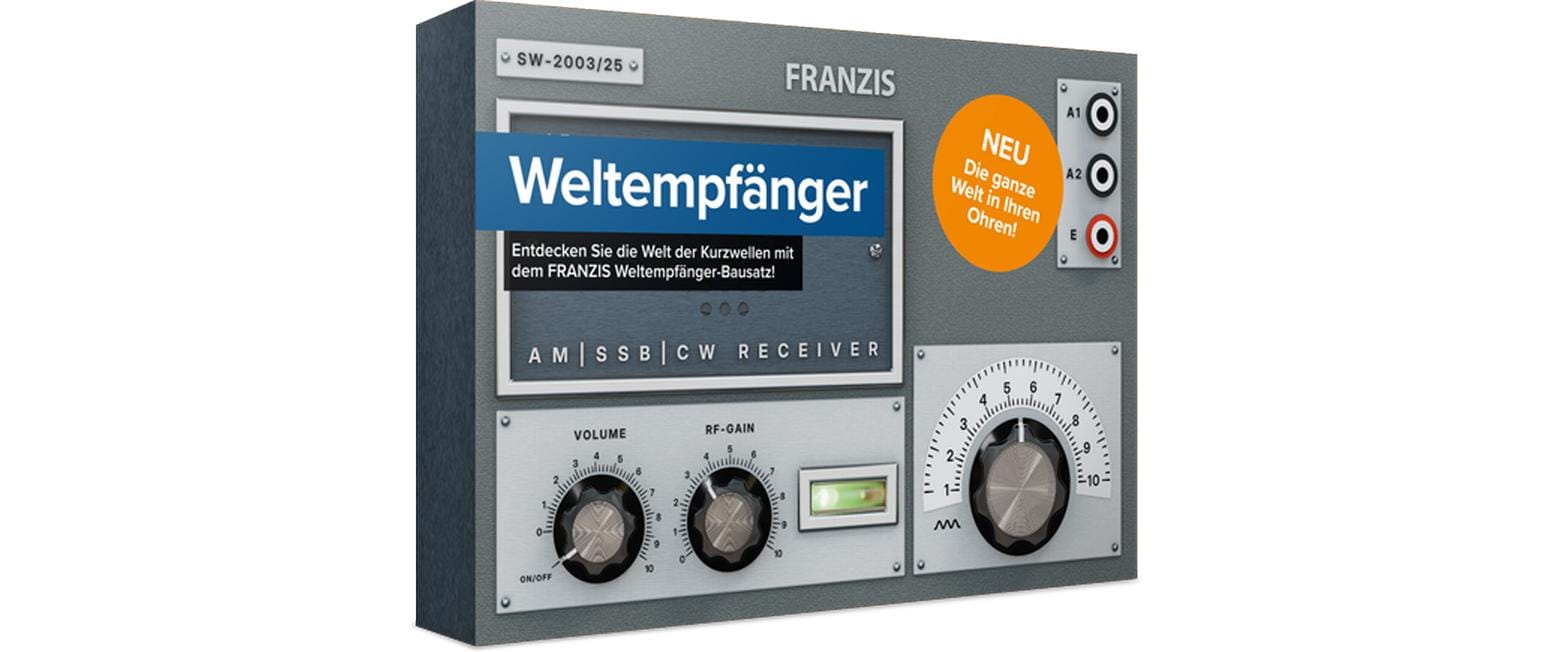 Franzis Bausatz Weltempfänger Franzis Bausatz Weltempfänger