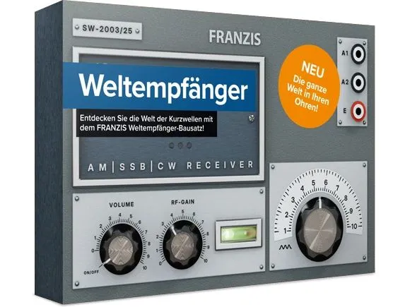 Franzis Bausatz Weltempfänger Franzis Bausatz Weltempfänger