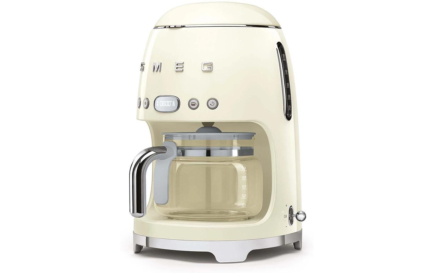 SMEG Filterkaffeemaschine 50's Style DCF02CREU Crème