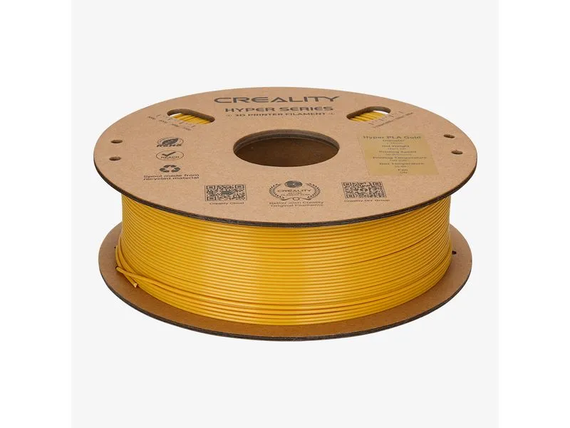 Creality Filament PLA Hyper, Gold, 1.75 mm, 1 kg Creality Filament PLA Hyper, Gold, 1.75 mm, 1 kg