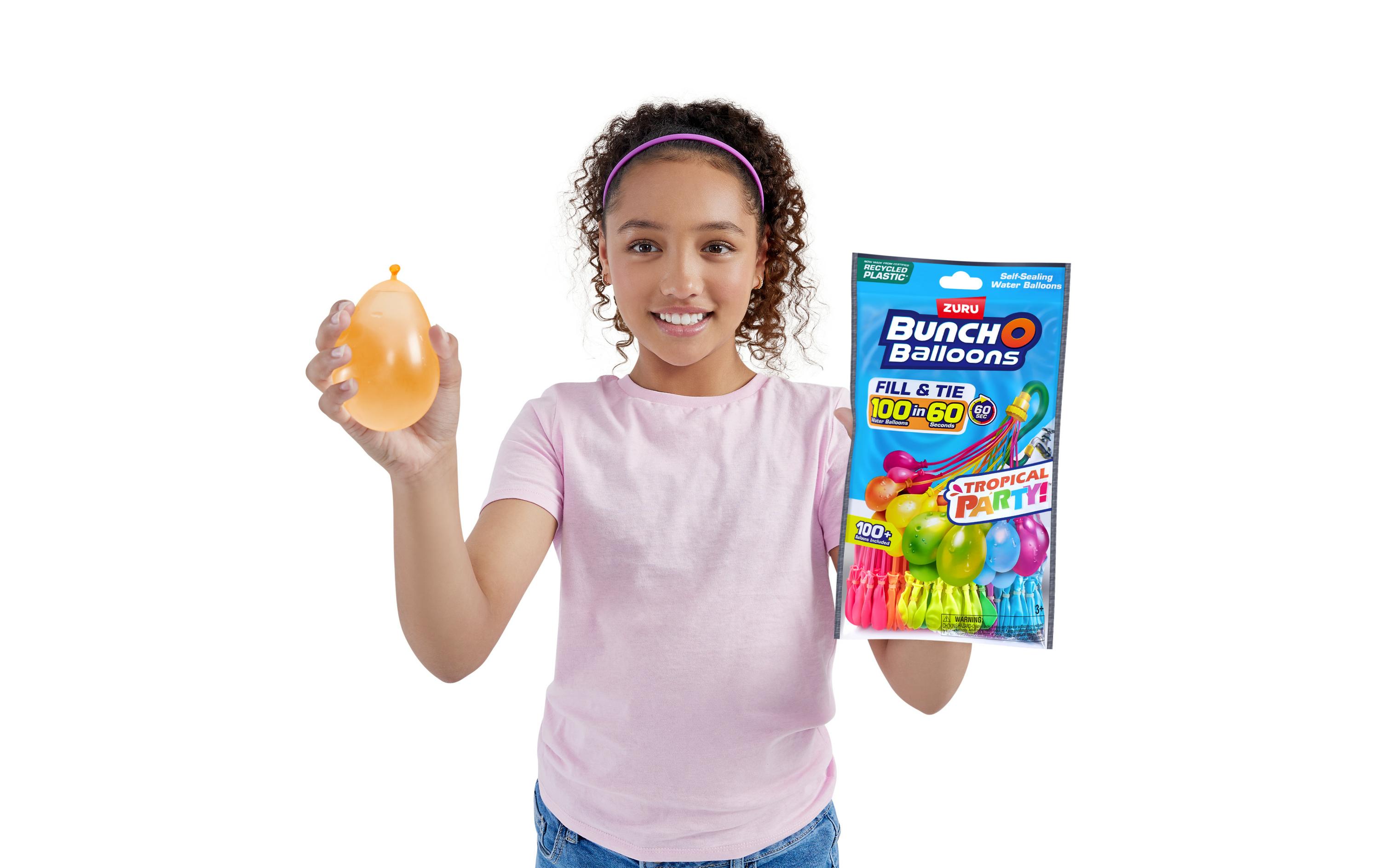 Zuru Bunch O Balloons 3er Pack 100+ 3er-Pack, Mehrfarbig