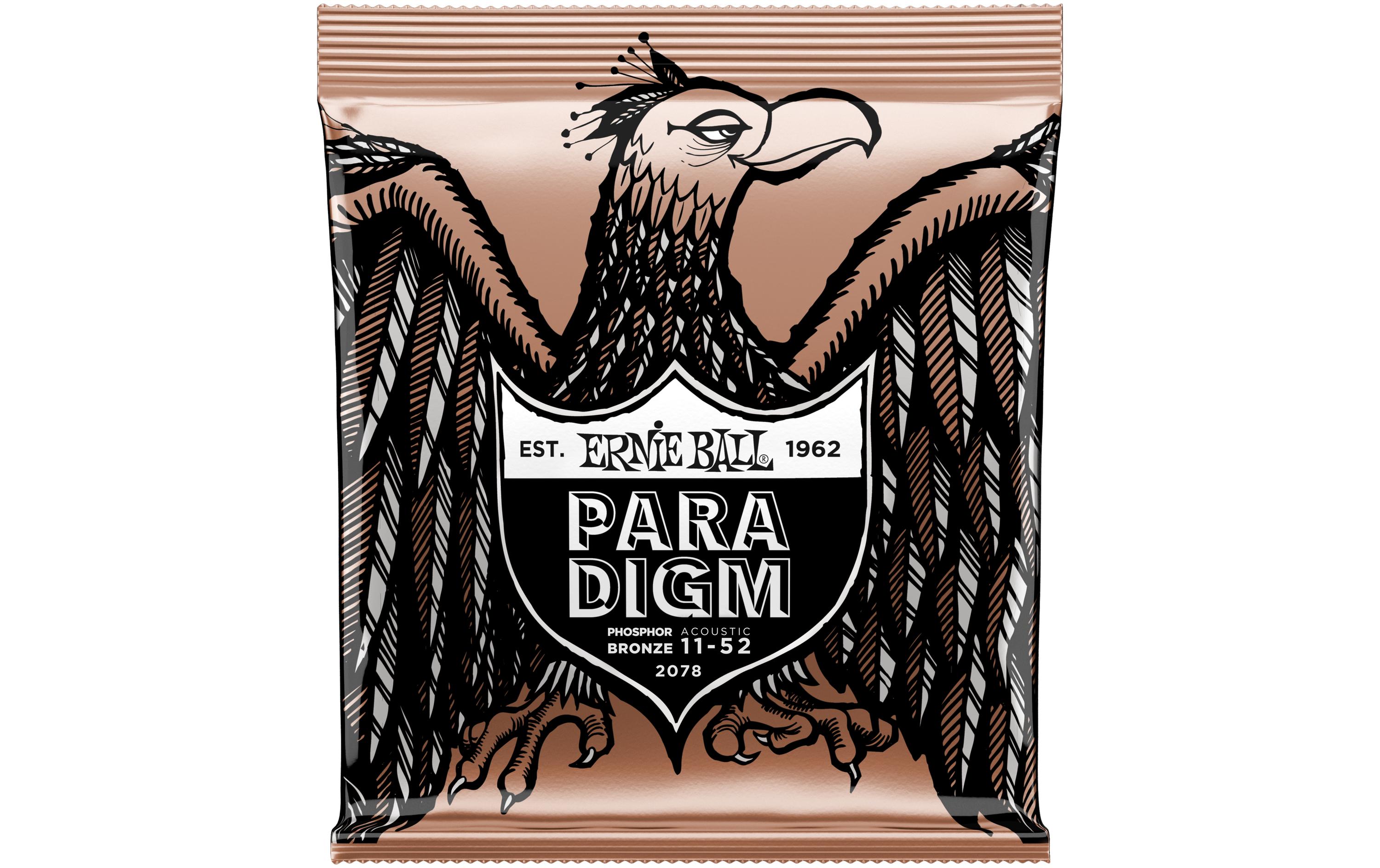 Ernie Ball Gitarrensaiten 2078 Paradigm PB – Light 11-52