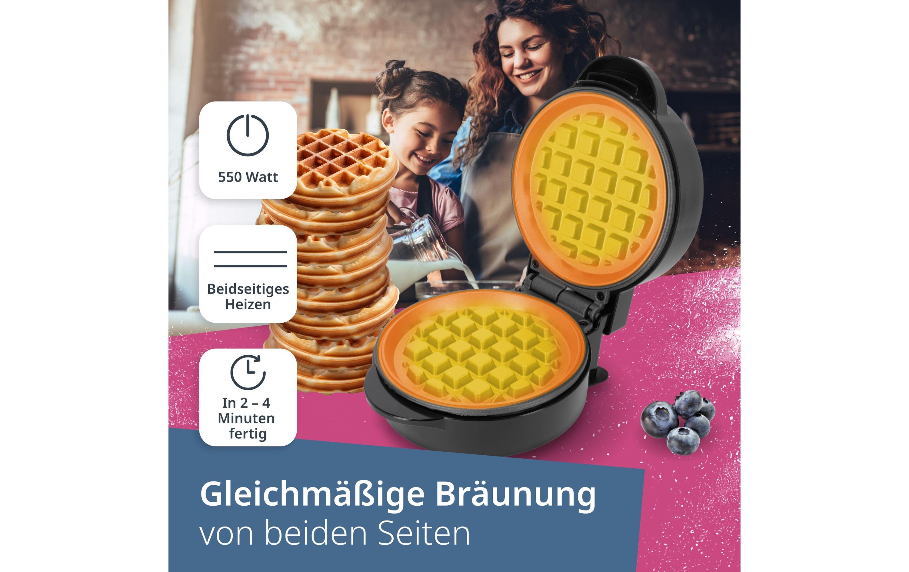 ADE Waffeleisen KG2344