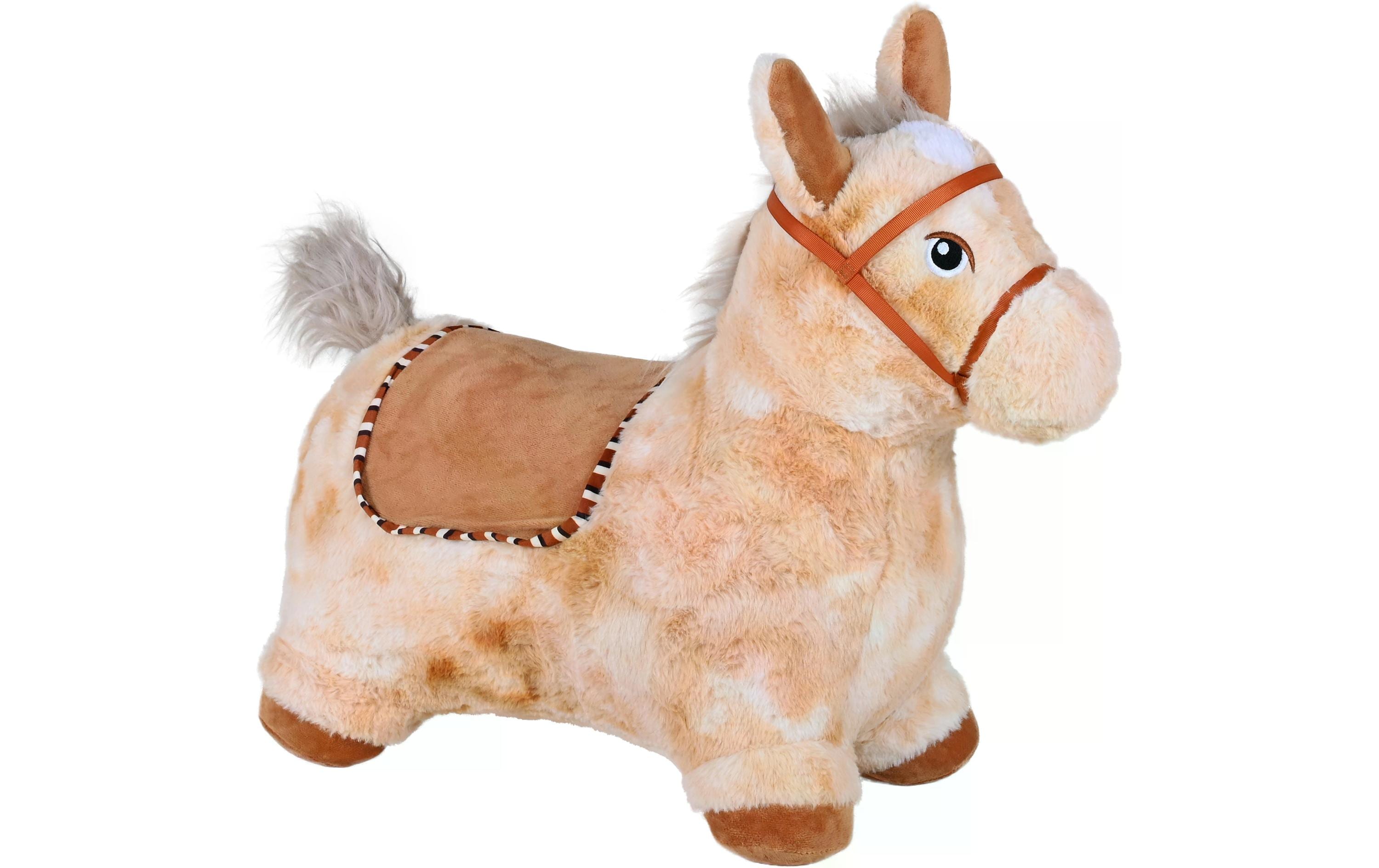 Knorrtoys Hüpftier Pferd beige inklusive Luftpumpe