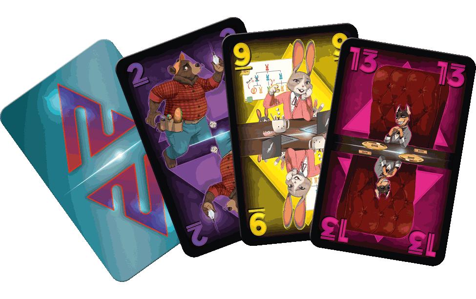 Heidelberger Spieleverlag Kartenspiel Animal Poker Deutsch