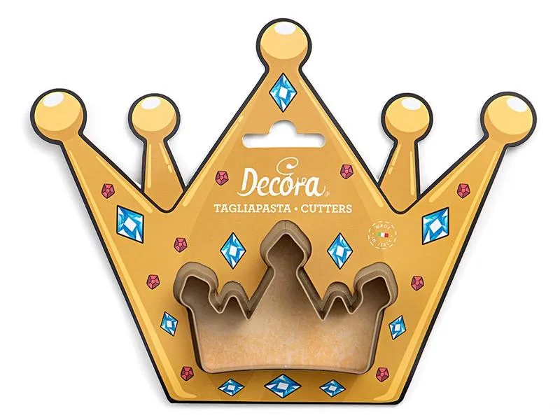 Decora Guetzli-Ausstecher 1 Stück, Krone Decora Guetzli-Ausstecher 1 Stück, Krone
