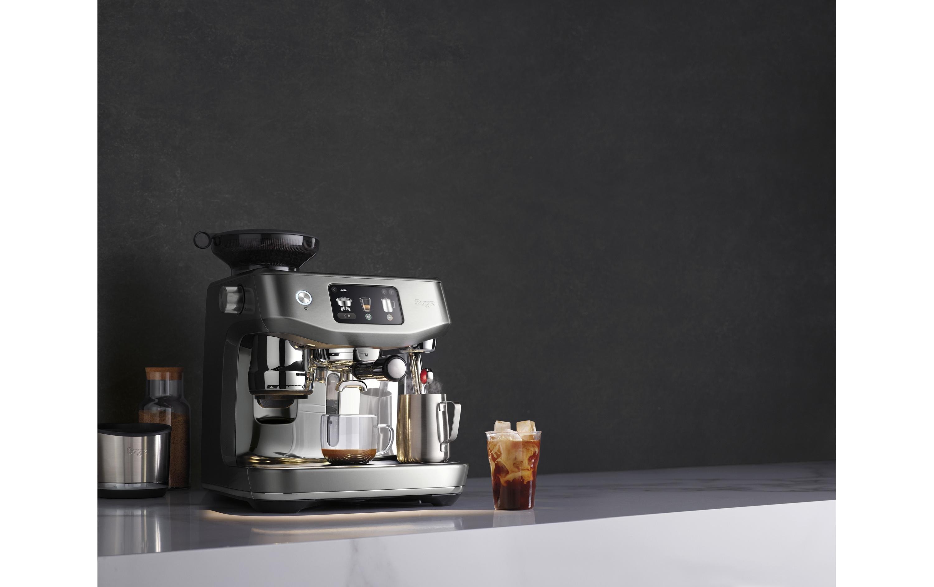 Sage Siebträgermaschine Oracle Jet SES985 Trüffelschwarz