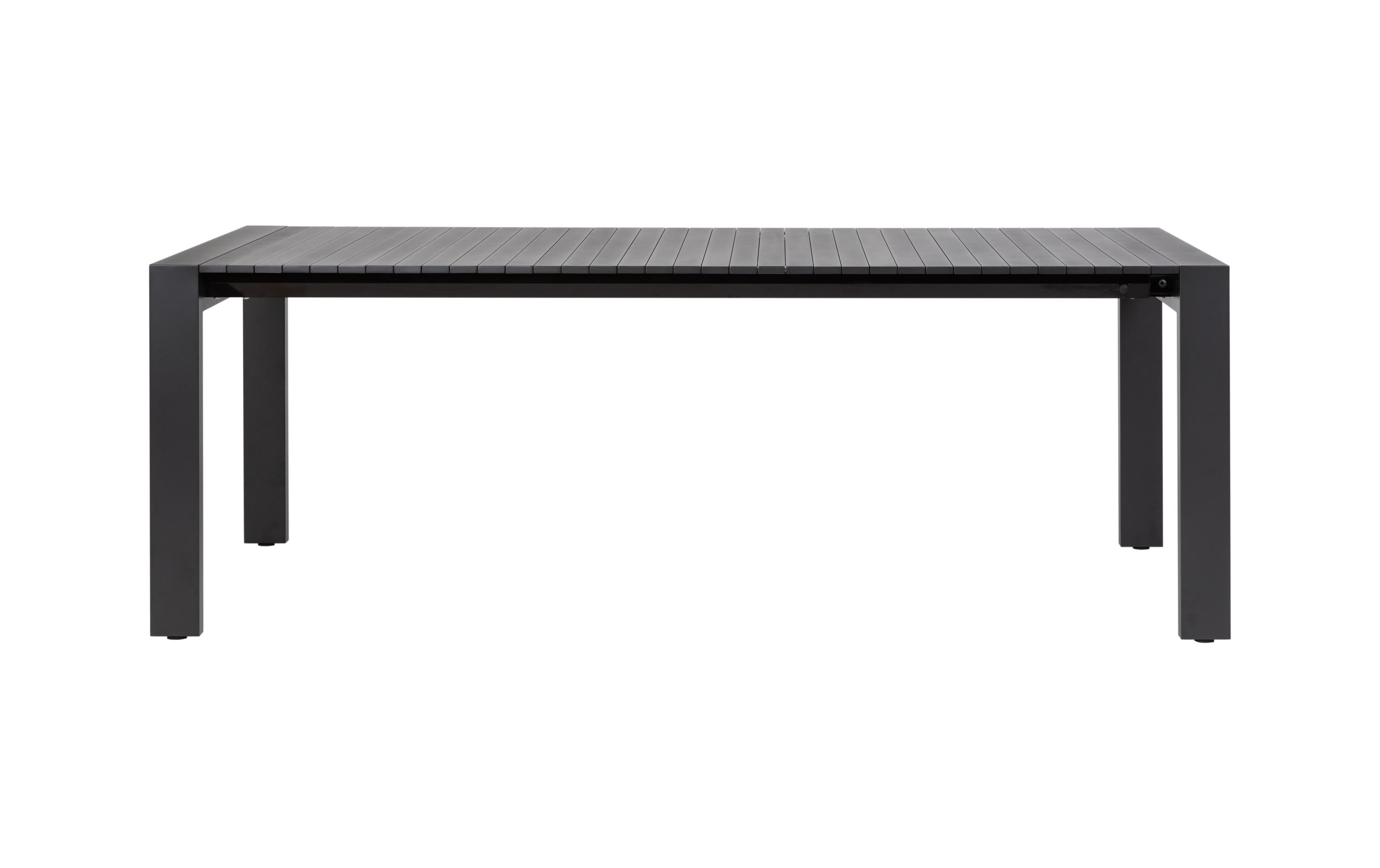 Best-Freizeitmöbel Tisch Langreo 213 / 269 x 100 cm, Anthrazit