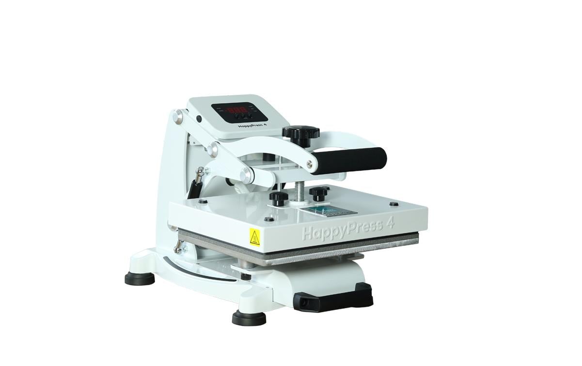 Happy Fabric Transferpresse HappyPress 4 A4, Weiss Happy Fabric Transferpresse HappyPress 4 A4, Weiss