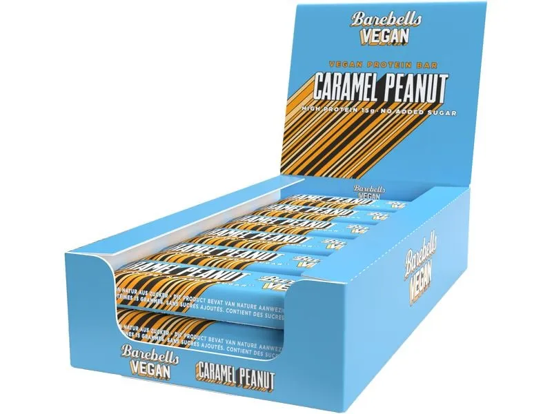 Barebells Protein Bar Caramel Peanut Vegan 12 Stück, 55 g Barebells Protein Bar Caramel Peanut Vegan 12 Stück, 55 g