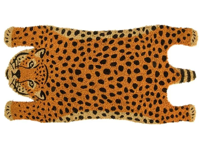 Esschert Design Fussmatte Gepard 38.5 cm x 75 cm Esschert Design Fussmatte Gepard 38.5 cm x 75 cm