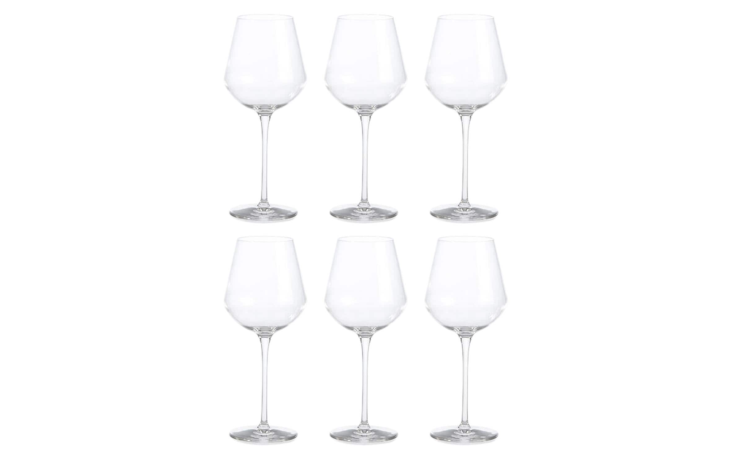 Bormioli Rocco Universal Weinglas Inalto 380 ml, 6 Stück, Transparent